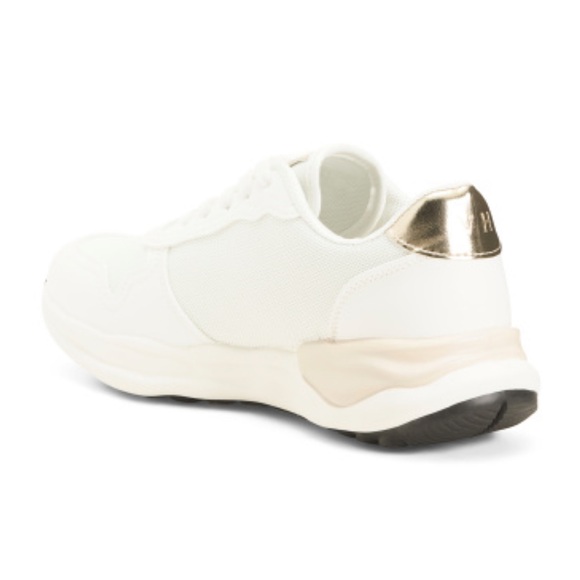 Vintage Havana Run Gold Star Fashion Sneaker White & Metallic Gold Women’s 7.5 - Picture 7 of 10